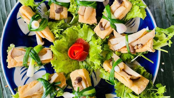 Hoi An/Da Nang: Vegetarian Cooking Class & Basket Boat Ride