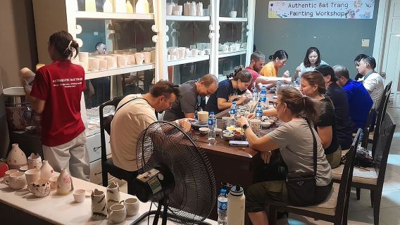 2.5 hours Ceramics Painting Workshop In Hanoi Old Quarter