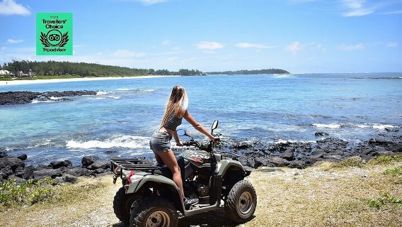 Tagesausflug im Süden von Mauritius: Quad und Meer