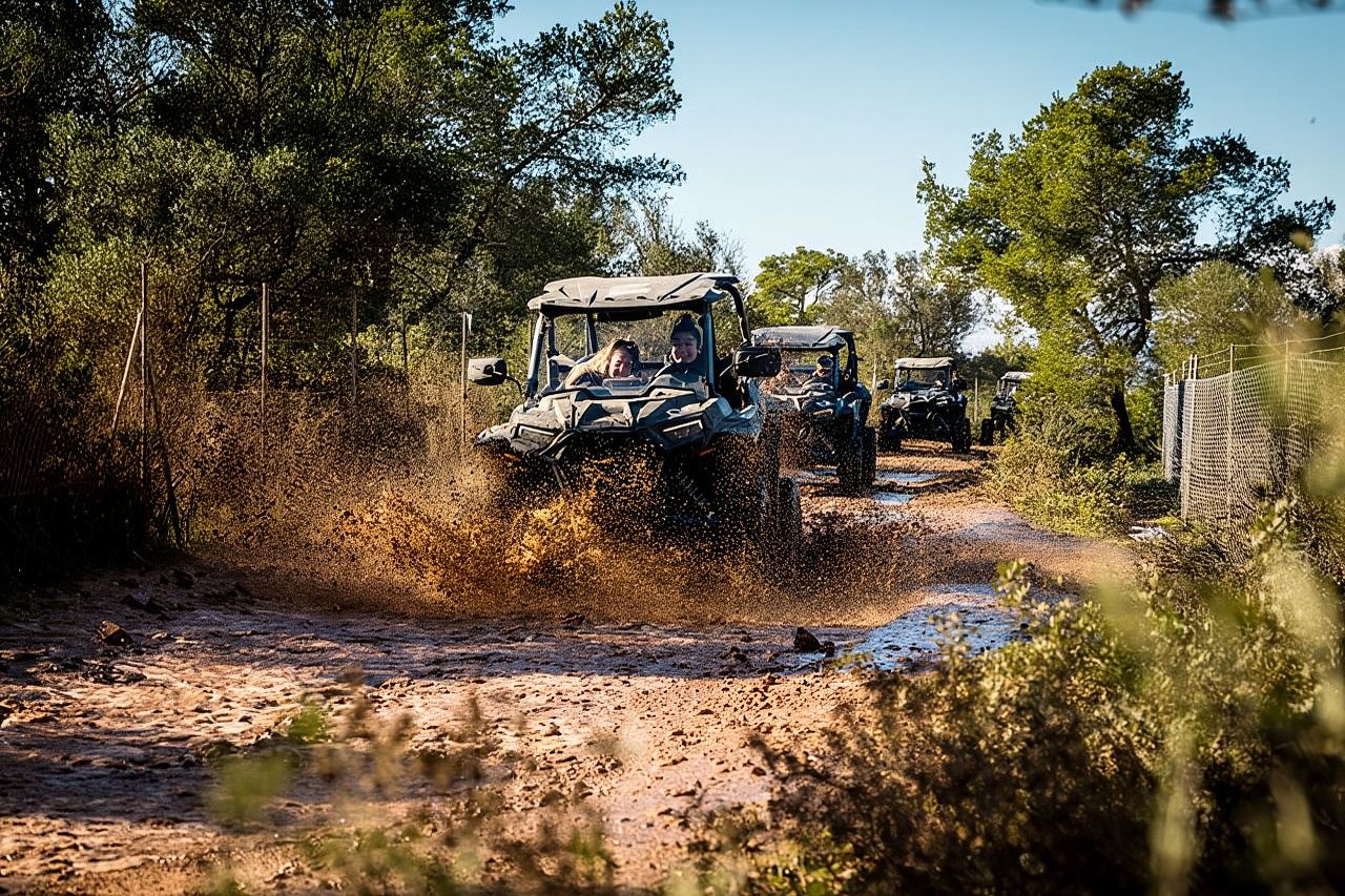 Buggy 2-seater and 4-seater Off-On Road Tour in Mallorca