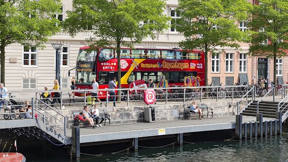 Stadtrundfahrt mit dem Hop-on-Hop-off-Bus durch Kopenhagen