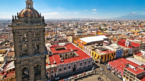 Mexico + Cholula Pyramid + Puebla 1-day tour