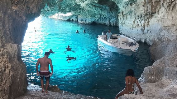 Tour della costa occidentale di Zante e della baia di Navagio