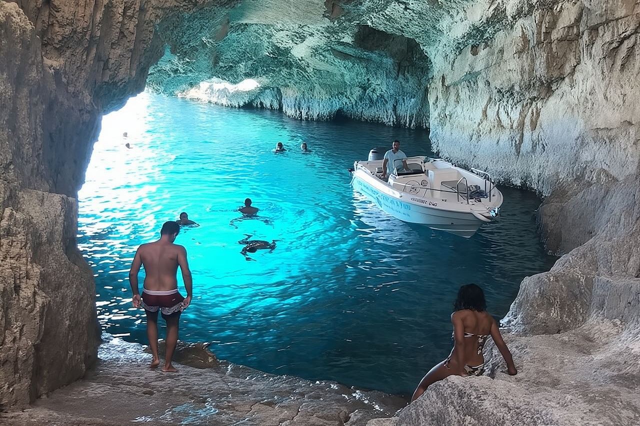 Tour della costa occidentale di Zante e della baia di Navagio