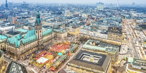 德國漢堡-漢堡港-市政廳-倉庫城可定制【中文專車-舒適純淨】