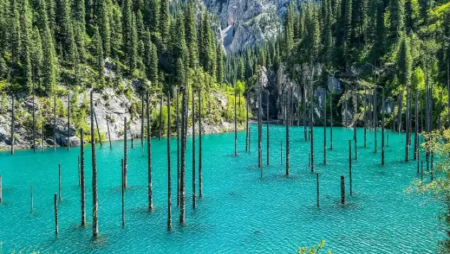 ทัวร์กลุ่มเล็ก Kolsai, ทะเลสาบ Kaindy และ Charyn Canyon