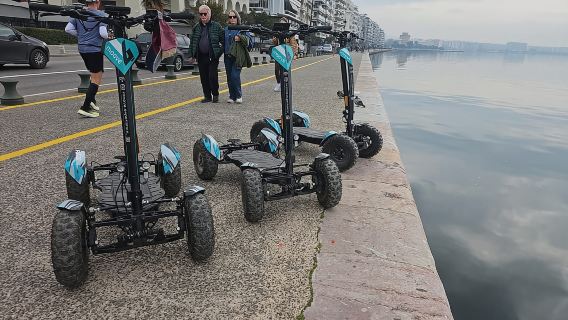 Thessaloniki's Highlights Small Electric ATV Tour