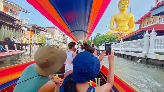 Bangkok: Kanalfahrt mit dem Longtail-Boot