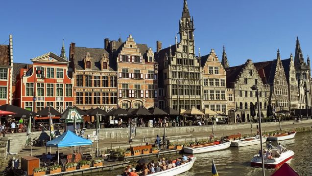 Giro turistico di un'intera giornata a Gand e Bruges da Bruxelles