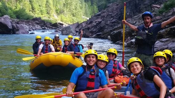 Glacier-Nationalpark: Tagesausflug zum Wildwasser-Rafting