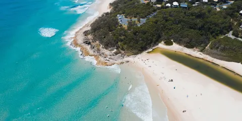布里斯本North Stradbroke Island一日遊