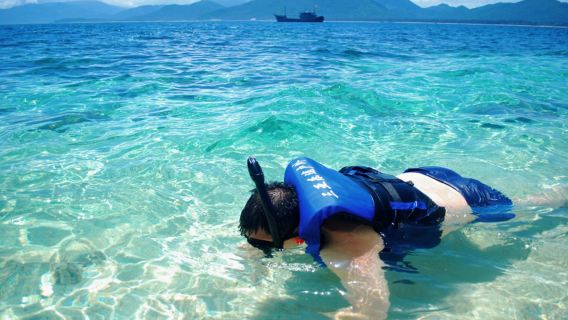 【萬寧加井島一日輕奢小團】海南萬寧加井島浮潛套餐（帆船/遊艇出海）/加井島户外一日體驗