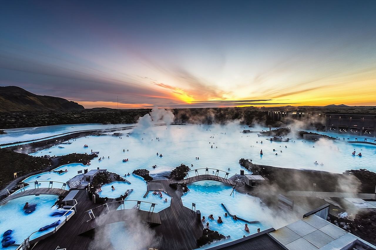 Iceland Golden Circle Grand Tour + Blue Lagoon 1-day tour|Comfortable minibus city transfer|Optional admission tickets