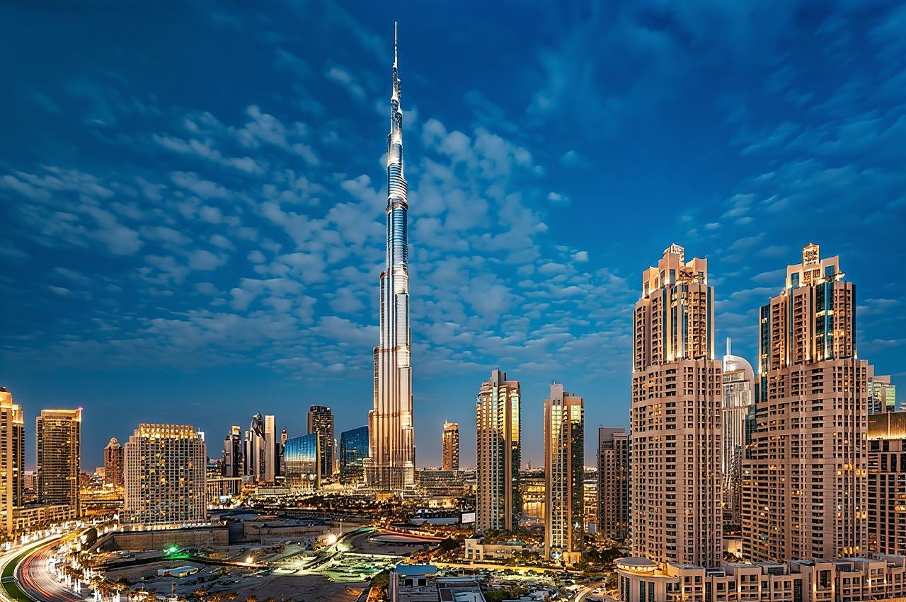 Dubai Panorama : Full day with Burj Khalifa
