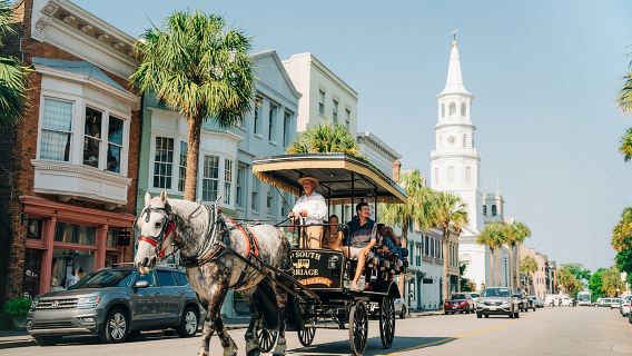 Recorrido histórico en carruaje por el Viejo Sur de Charleston