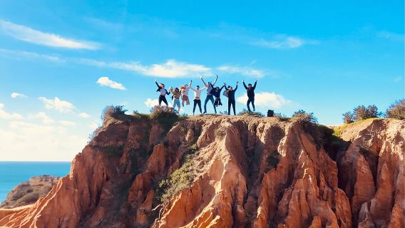 Von Faro: Benagil, Marinha Beach, 7 hängende Täler, Algar Seco