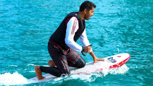 Dubai electric hydrofoil board rental 5