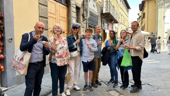 Tour ẩm thực đường phố và tham quan có hướng dẫn tại Phố cổ Florence