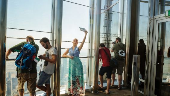 Dubai: biglietto d'ingresso al Burj Khalifa, livello 124, 125 e Sky Views