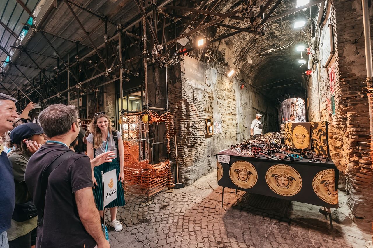 Naples : visite du centre-ville avec billets d'entrée pour le Christ voilé et Sainte-Claire.