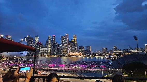 Singapura: Tur Malam Big Bus oleh Bus Atap Terbuka & Pemandu Langsung