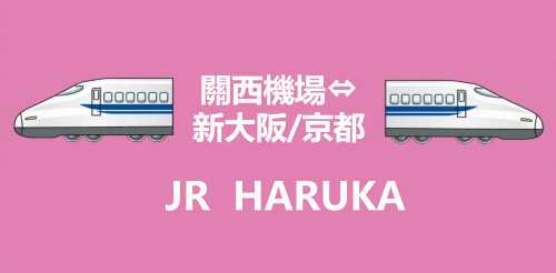 [官方票] JR HARUKA 關西機場 天王寺/新大阪/大阪/京都/奈良/神戶 特急乘車券（現場機器取票）