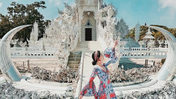 Чиангмай: Черный дом - Баан Си Дум - Музей Баандум + Белый храм Ват Ронг Кхун + Чанграй: Голубой храм - однодневный тур без шоппинга, доступны варианты VIP-группы/фотосессия в тайских костюмах