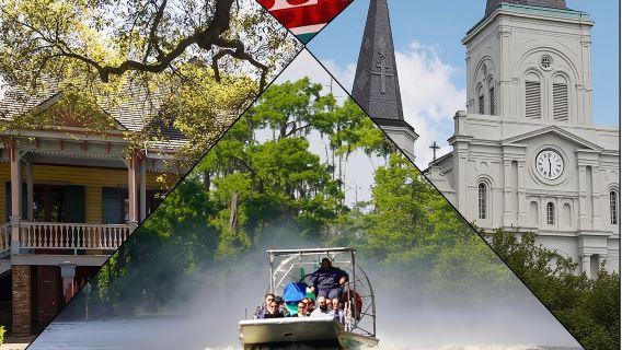 Ganztagestour durch New Orleans: Stadt, Friedhof und Sumpf