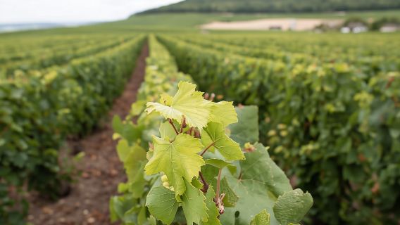 Morning Champagne and family growers from Reims