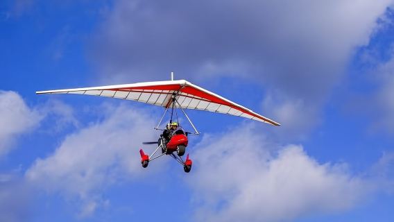 福建南平武夷山動力傘/三角翼/蜻蜓飛機/阿若拉固定翼多項目體驗【皓天通航飛行營地+還有越野車騎馬體驗】