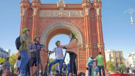 Tour in monopattino elettrico di Barcellona