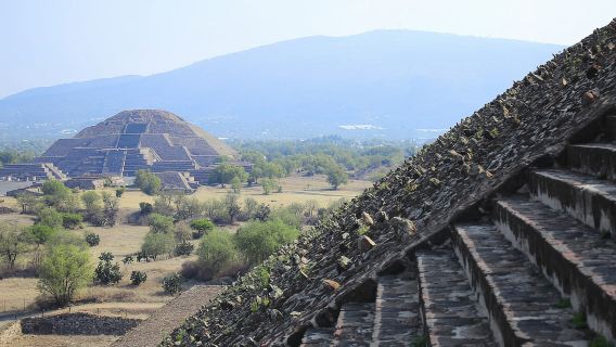 Thành phố Mexico: Chuyến tham quan có hướng dẫn viên vào buổi chiều tham quan Kim tự tháp Teotihuacan