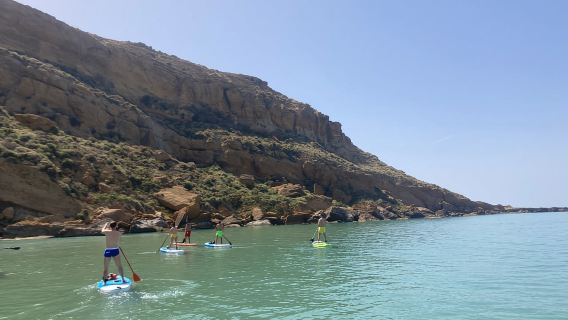 SCALA DEI TURCHI: SUP-серфинг (стоячее весло) и снорклинг