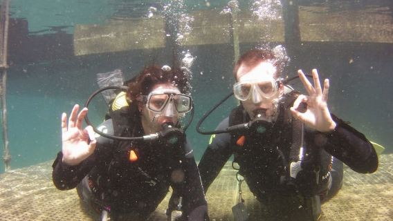 Scuba Diving Baptism in Caleta de Fuste