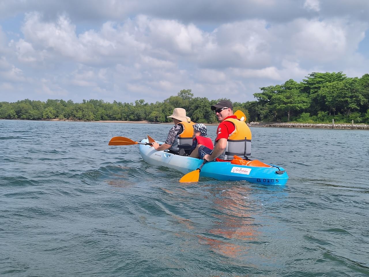 Giro in kayak di Ketam a Pulau Ubin