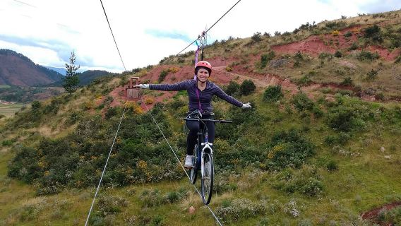 クスコのスカイバイク