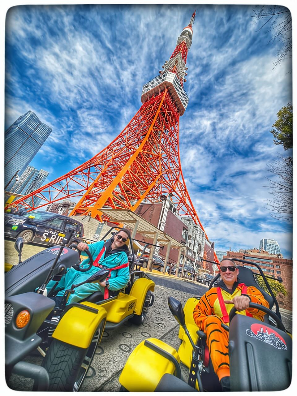 Ikone Tokio Uptown Sehenswürdigkeiten Go-Kart-Tour (120 Minuten)