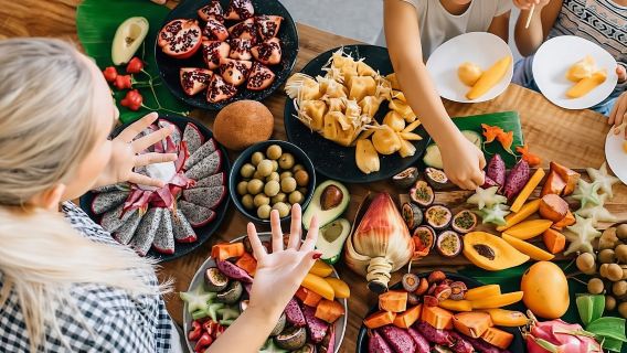 Tropical Fruit World half-day tour: tractor tour, fruit tasting, and farm boat ride