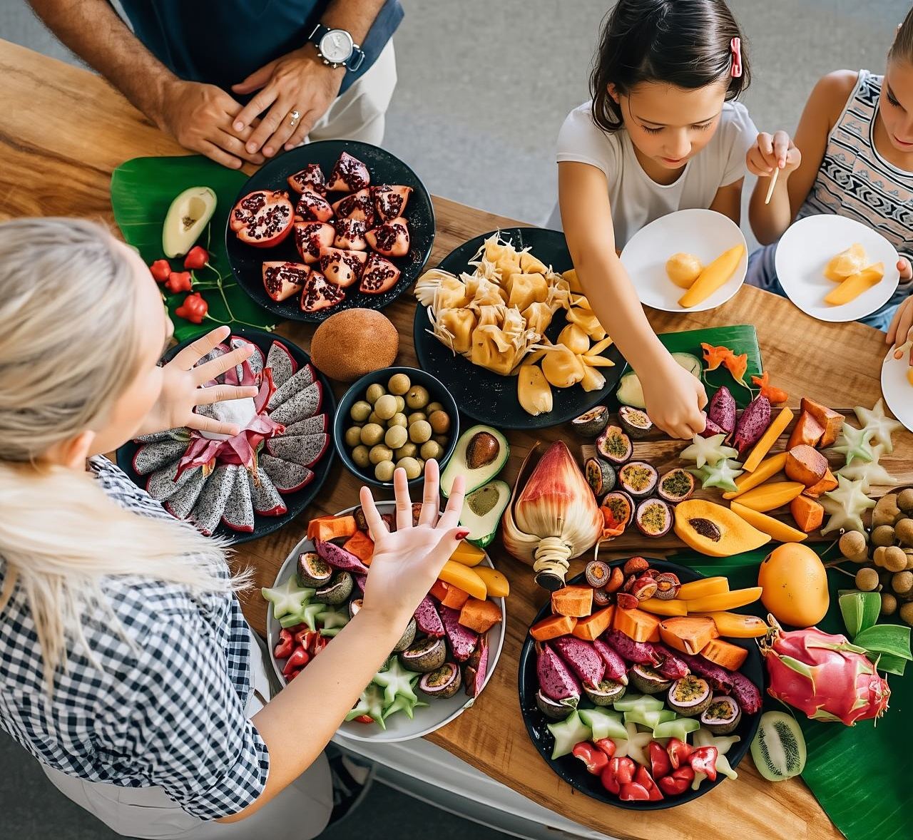 Tropical Fruit World half-day tour: Tractor ride + fruit tasting + farm cruise