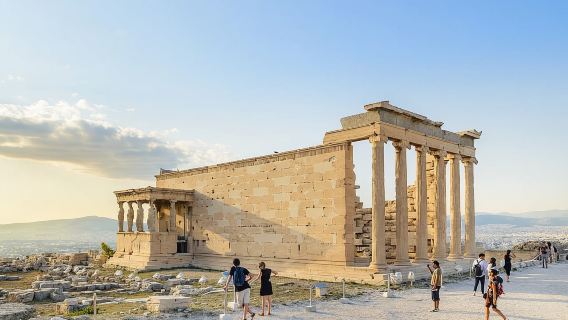 ทัวร์ครึ่งวันอะโครโพลิสแห่งเอเธนส์ + พิพิธภัณฑ์อะโครโพลิส|ไกด์ โบราณคดีมืออาชีพ|ทางเลือกพร้อม ตั๋วเข้าชม