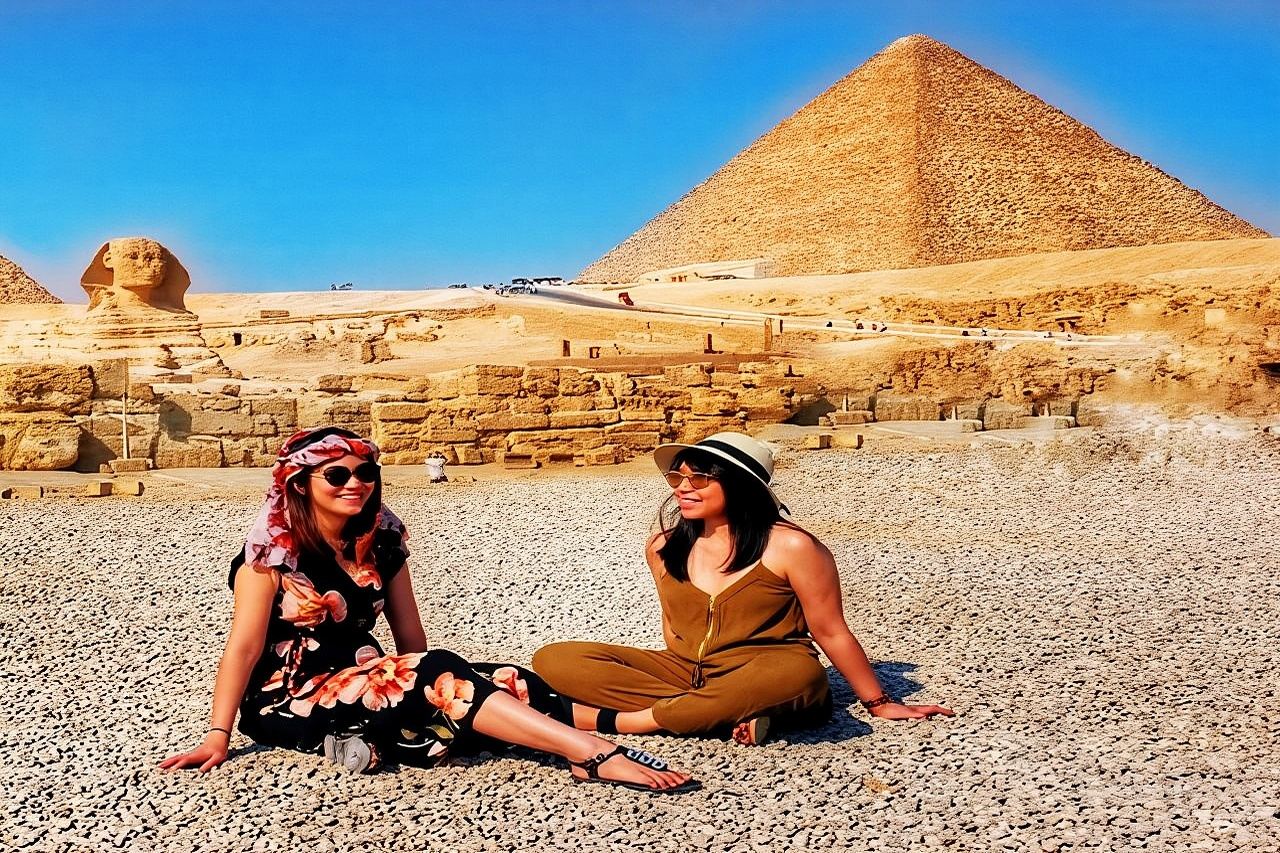 Outstanding Giza pyramids,Sphinx,Sakkara,Dahshur,Alexandria Port 