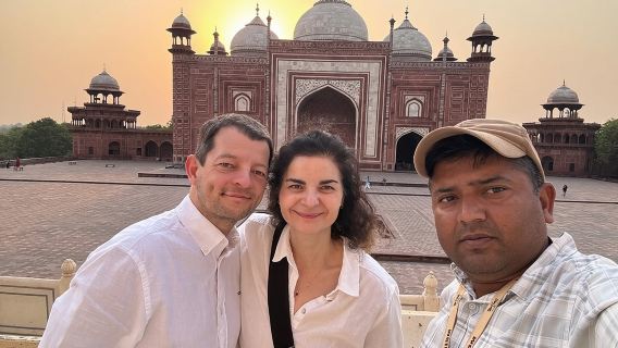 Taj with mausoleum and Agra fort visits : Choose Your Option
