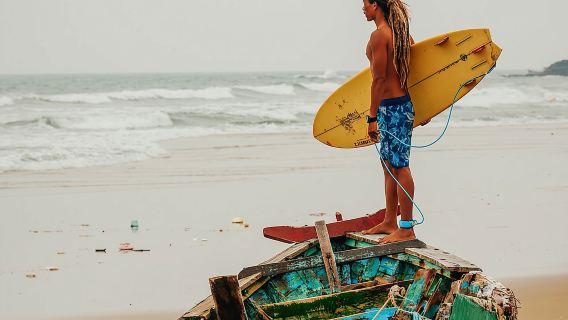 Surf in Vietnam with a local!