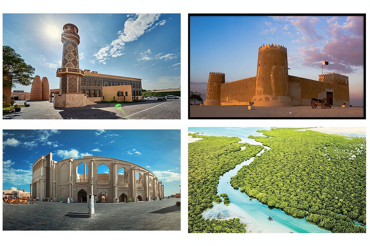 Tur Sehari Penuh Qatar Utara dan Kota dengan Penjemputan dari Doha