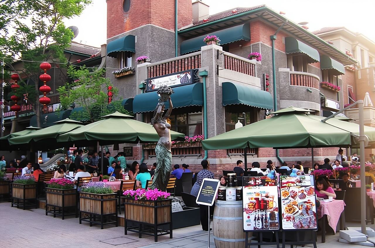 1-day tour of Tianjin Eye + 5 Avenues + Porcelain House + Ancient Culture Street + Tianjin Italian Style Town