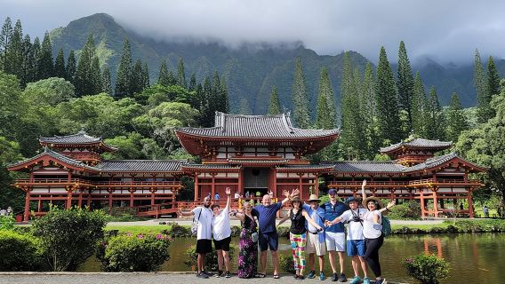 Next Level Oahu Circle Island Tour Snorkel w/Turtles and Byodo-In