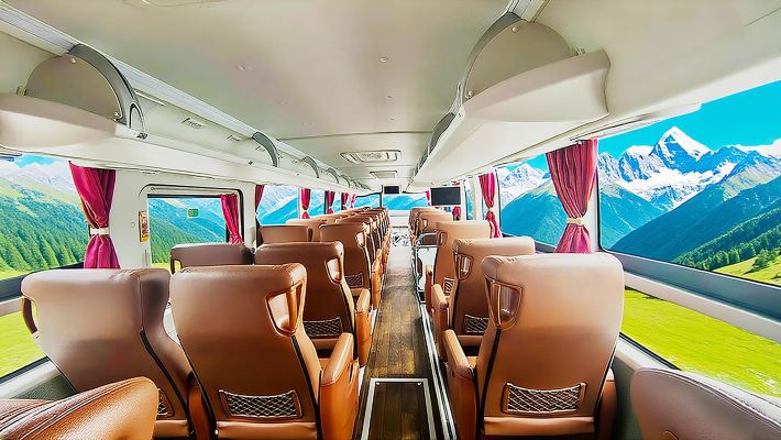 成都-四姑娘山出發 接駁車【2+1豪華保姆】去程·回程可選|正規車輛·舒適空調/豪華保姆2+1大巴可選