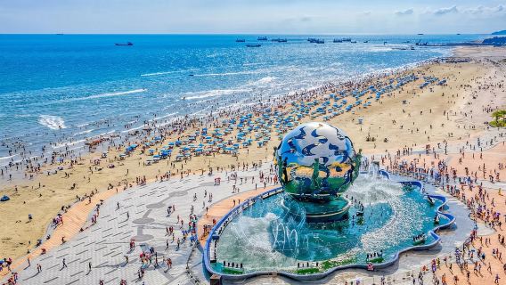 Beihai Beibu Gulf Sea Tour + Beihai Old Street + Beihai Silver Beach + Qiaogang Fengqing Street One-Day Private Tour