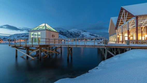 Tromsø brug + Arctische Kathedraal + Stadsbibliotheek + Tromsø kabelbaan privétour met gecharterde auto