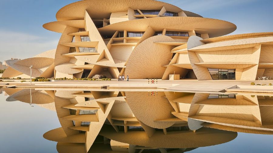 卡達多哈包車1日遊+普通話解說+藝術博物館+珍珠島+文化村